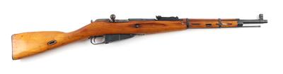 Repetierbüchse, Ishevsk/unbekannter (möglicherweise bulgarischer) Hersteller, Mod.: Mosin Nagant Karabiner M1891/30/38 (1891/59), Kal.: 7,62 x 54R, - Lovecké, sportovní a sběratelské zbraně