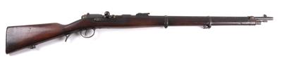 Repetierbüchse, OEWG - Steyr, Mod.: portugiesisches Kurzgewehr 1886 System Kropatschek, Kal.: 8 x 60R port. Krop., - Lovecké, sportovní a sběratelské zbraně