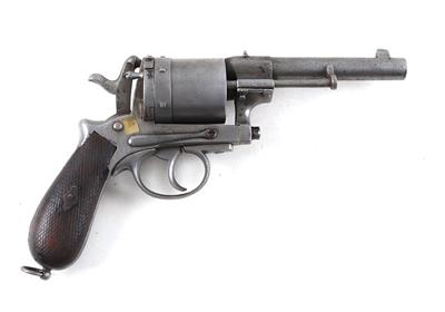 Revolver, L. Gasser - Wien, Mod.: montenegrinischer Armeerevolver M1870/74 System Gasser, Kal.: 11,2 x 36R Gasser M70, - Lovecké, sportovní a sběratelské zbraně