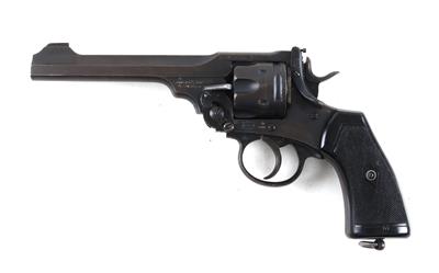 Revolver, Webley - Birmingham, Mod.: englischer Armeerevolver Mark VI, Kal.: .455", - Jagd-, Sport- u. Sammlerwaffen