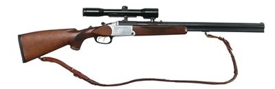 Bockbüchsflinte, Blaser, Mod.: (vermutlich) ES 67, Kal.: 5,6 x 50R Mag./16/70, - Jagd-, Sport- und Sammlerwaffen