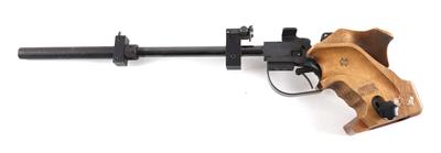 Einzelladerpistole, Morini C. Arms - Schweiz, Mod.: 80, Kal.: .22 l. r., - Jagd-, Sport- und Sammlerwaffen