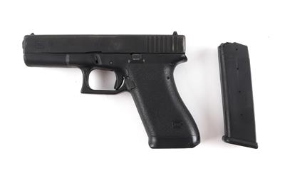 Pistole, Glock, Mod.: 17 - erste Generation, Kal.: 9 mm Para, - Jagd-, Sport- und Sammlerwaffen