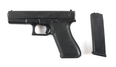 Pistole, Glock, Mod.: 17 - erste Generation, Kal.: 9 mm Para, - Jagd-, Sport- und Sammlerwaffen