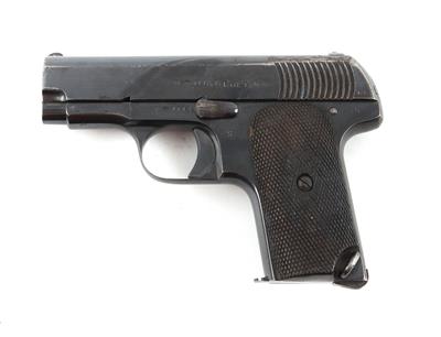 Pistole, unbekannter spanischer Hersteller, Mod.: Typ Ruby - 1915 mit kurzem Griff, Kal.: 7,65 mm, - Lovecké, sportovní a sběratelské zbraně