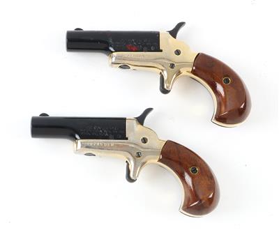 Derringer-Paar, Colt, Mod.: Lord Derringer (Fourth Model Derringer), Kal.: .22 kurz, - Lovecké, sportovní a sběratelské zbraně