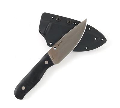 Fahrtenmesser, Spyderco, Mod.: Serrata G10 Black - Design des neuseeländischen Messermachers Stuart Ackerman, - Jagd-, Sport- und Sammlerwaffen