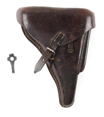 Pistolentasche P08, Holster für P.08, FR & K. VOEGELS KÖLN - DEUTZ 1938, - Lovecké, sportovní a sběratelské zbraně