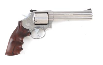 Revolver, Smith  &  Wesson, Mod.: 686-3 ungefluteter Zylinder, Kal.: .357 Mag., - Jagd-, Sport- und Sammlerwaffen