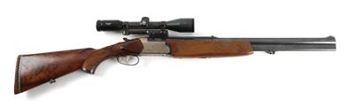 Bockbüchsflinte, CZ, Mod.: 502.4, Kal.: .222 Rem/12/70, - Jagd-, Sport- und Sammlerwaffen