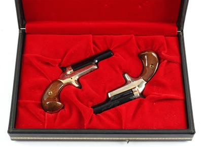Derringer-Paar, Colt, Mod.: Lord Derringer (Fourth Model Derringer), Kal.: .22 kurz, - Sporting and Vintage Guns