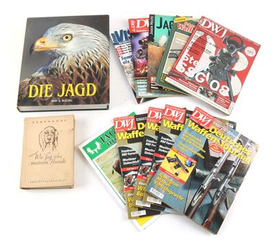 Großkonvolut aus etlichen DWJ und Jagdzeitschriften, - Armi da caccia, competizione e collezionismo