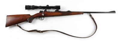 Repetierbüchse, unbekannter Hersteller, Mod.: jagdlicher Mauser 98, Kal.: 7 x 64, - Jagd-, Sport- und Sammlerwaffen