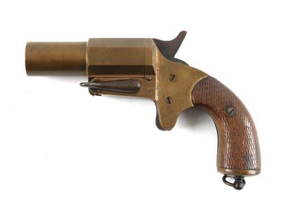 Französische Signalpistole, Grivolat Geret Fils  &  Cie, Kal.: 4, - Ordnance weapons