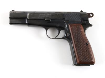 Pistole, FN - Browning, Mod.: 1935 HP - Gendarmerie Niederösterreich, Kal.: 9 mm Para, - Jagd-, Sport- und Sammlerwaffen