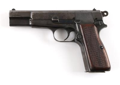 Pistole, FN - Browning, Mod.: 1935 HP - Gendermarie NÖ, Kal.: 9 mm Para, - Ordnance weapons