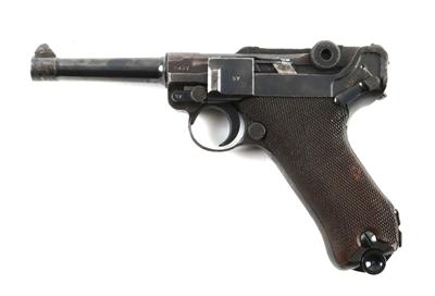 Pistole, Mauser, Mod.: P08 - Militärbestellung 1934, Kal.: 9 mm Para, - Ordnance weapons