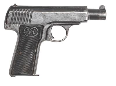 Pistole, Merkel!! - Zella/Mehlis, Mod.: Walther 4, 3. Ausführung, Kal.: 7,65 mm, - Sporting and Vintage Guns