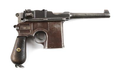 Pistole, ShanSei Arsenal - China, Mod.: Kopie der Mauser C96, Kal.: .45 ACP, - Ordnance weapons