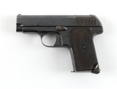 Pistole, unbekannter spanischer Hersteller, Mod.: Typ Ruby - 1915 mit kurzem Griff, Kal.: 7,65 mm, - Jagd-, Sport- und Sammlerwaffen