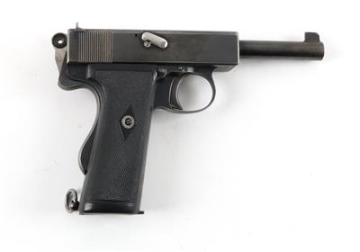 Pistole, Webley  &  Scott, Mod.: Mark I Baujahr 1913, Kal.: .455", - Jagd-, Sport- und Sammlerwaffen