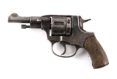 Revolver, Erste Tulaer Waffenmanufaktur, Mod.: kleines Modell des Nagant 1895 (sogenanntes Zivil- oder Polizeimodell), Kal.: 7,62 mm Nagant, - Ordnance weapons