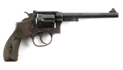 Revolver, Smith  &  Wesson, Mod.: .38 Hand Ejector Military  &  Police First Model Target, Kal.: .38 S  &  W Spec., - Jagd-, Sport- und Sammlerwaffen