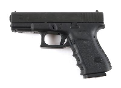 Pistole, Glock, Mod.: 19 Gen. 3, Kal.: 9 mm Para, - Jagd-, Sport- und Sammlerwaffen