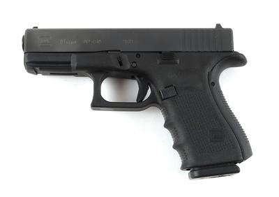 Pistole, Glock, Mod.: 19 Gen. 4, Kal.: 9 mm Para, - Jagd-, Sport- und Sammlerwaffen