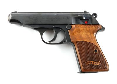 Pistole, Walther - Ulm, Mod.: PP, Kal.: .22 l. r., - Jagd-, Sport- und Sammlerwaffen