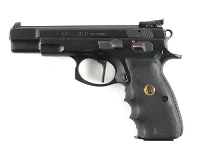 Pistole, CZ, Mod.: 75B, Kal.: 9 mm Para, - Jagd-, Sport- und Sammlerwaffen