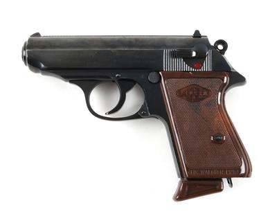 Pistole, Walther - Manurhin, Mod.: PPK, Kal.: 7,65 mm, - Jagd-, Sport- und Sammlerwaffen