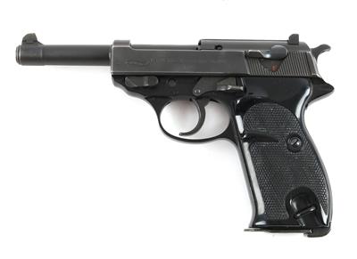 Pistole, Walther - Ulm, Mod.: P38, Kal.: 9 mm Para, - Jagd-, Sport- und Sammlerwaffen