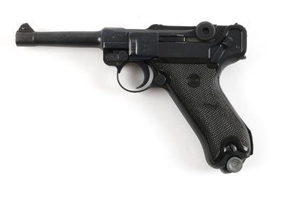 Pistole, DWM, Mod.: P08 - VOPO, Kal.: 9 mm Para, - Jagd-, Sport- und Sammlerwaffen