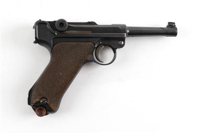 Pistole, Erfurt, Mod.: Pistooli m/23 P08 - SA Suomen Armeija, Kal.: 7,65 mm Para, - Sporting and Vintage Guns