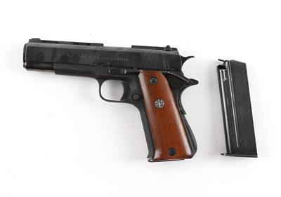 Pistole, Gabilondo y Cia (Llama) - Elgoibar/Spanien, Mod.: 1911, Kal.: 9 mm Luger, - Armi da caccia, competizione e collezionismo