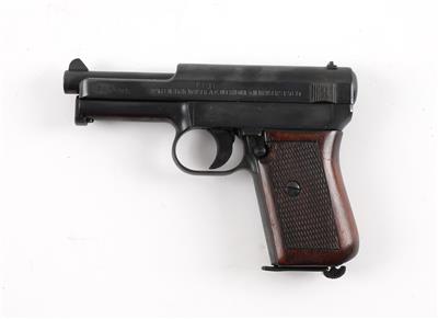 Pistole, Mauser - Oberndorf, Mod.: 1914 der Schutzpolizei Breslau, Kal.: 7,65 mm, - Lovecké, sportovní a sběratelské zbraně