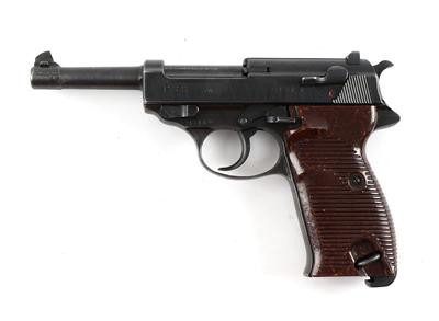 Pistole, Spreewerke - Berlin, Mod.: Walther P38 2. Ausführung, Kal.: 9 mm Para, - Jagd-, Sport- und Sammlerwaffen