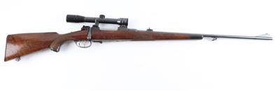Repetierbüchse, Josef Schönlieb Ferlach, Mod.: jagdlicher Mauser 98, Kal.: 6,5 x 57, - Sporting and Vintage Guns