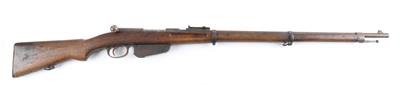 Repetierbüchse, OEWG - Steyr, Mod.: Repetiergewehr M1888/90/95 System Mannlicher, Kal.: 8 x 50R, - Jagd-, Sport- und Sammlerwaffen