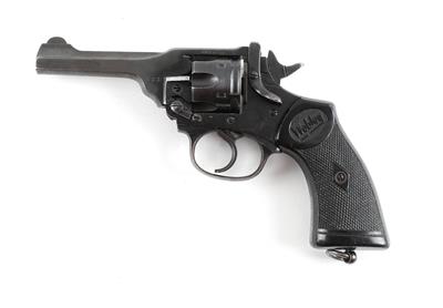 Revolver, Webley  &  Scott Ltd.- Birmingham, Mark IV der Royal Hong Kong Police, Kal.: .38 S  &  W, - Jagd-, Sport- und Sammlerwaffen
