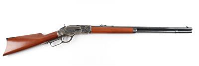 Unterhebelrepetierbüchse, Uberti, Mod.: Winchester 1873, Kal.: .44-40 Win., - Armi da caccia, competizione e collezionismo