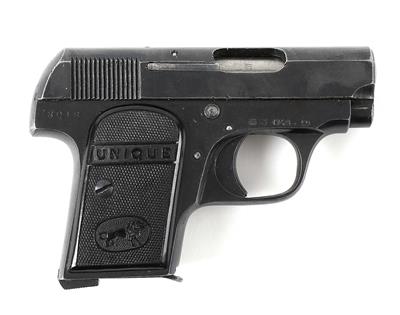 Pistole, Manufacture d'Armes des Pyrennees Francaises (M. A. P. F.) Unique, Mod.: 10, Kal.: 6,35 mm, - Jagd-, Sport-, & Sammlerwaffen