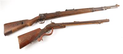 Konvolut aus Repetierbüchse, Mauser, Mod.: K98k - Fertigung 1935, Kal.: 8 x 57IS, - Jagd-, Sport-, & Sammlerwaffen