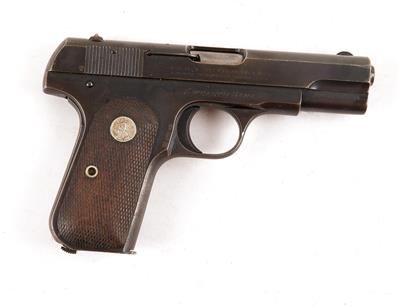 Pistole, Colt, Mod.: 1903 Pocket Model Automatic .32 Caliber "hammerless" Baujahr 1931, Kal.: .32 Auto (7,65 mm Browning), - Jagd-, Sport-, & Sammlerwaffen