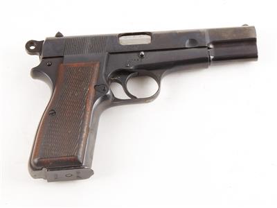 Pistole, FN - Browning, Mod.: 1935 HP - Gendarmerie Niederösterreich, Kal.: 9 mm Para, - Lovecké, sportovní a sběratelské zbraně