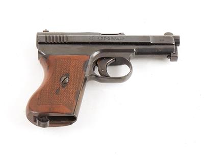Pistole, Mauser - Oberndorf, Mod.: 1910, Kal.: 6,35 mm, - Jagd-, Sport-, & Sammlerwaffen