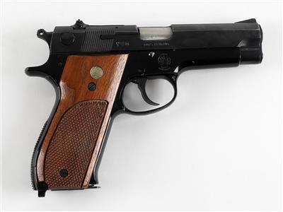 Pistole, Smith  &  Wesson, Mod.: 39-2, Kal.: 9 mm Para, - Lovecké, sportovní a sběratelské zbraně