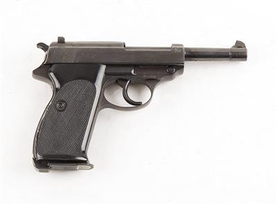 Pistole, Spreewerke - Berlin, Mod.: Walther P38, Kal.: 9 mm Para, - Jagd-, Sport-, & Sammlerwaffen