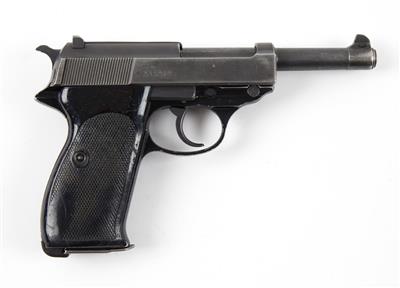Pistole, Walther - Ulm, Mod.: P38, Kal.: 9 mm Para, - Jagd-, Sport-, & Sammlerwaffen